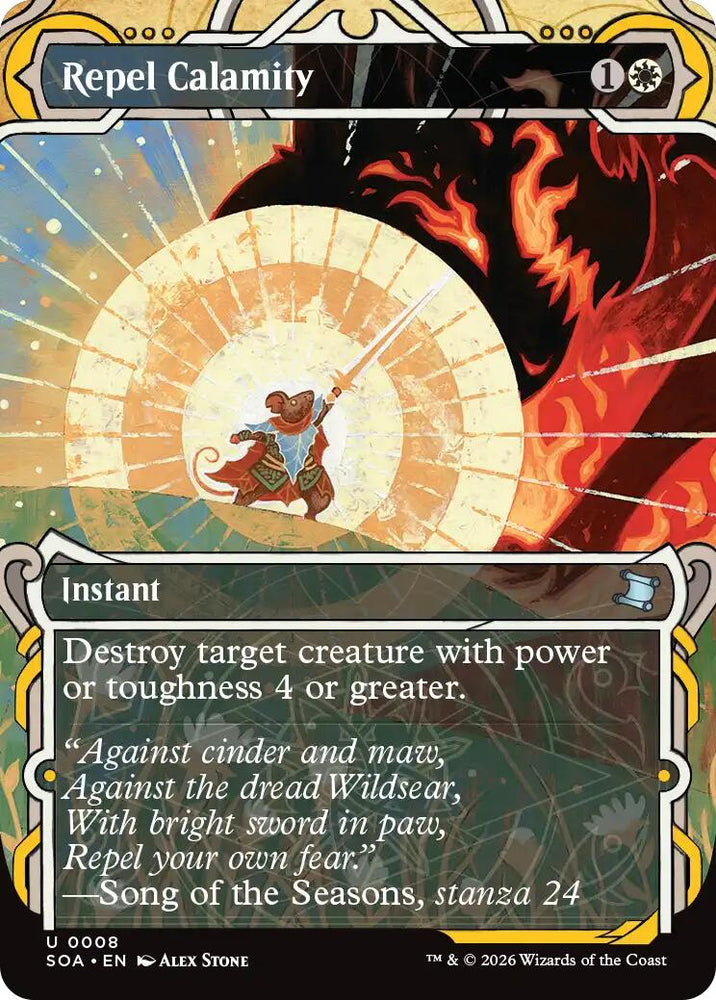 Repel Calamity [Secrets of Strixhaven: Mystical Archive] Magic: The Gathering