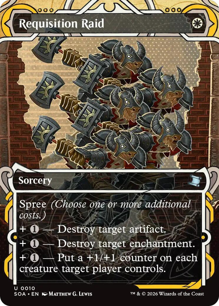 Requisition Raid [Secrets of Strixhaven: Mystical Archive] Magic: The Gathering