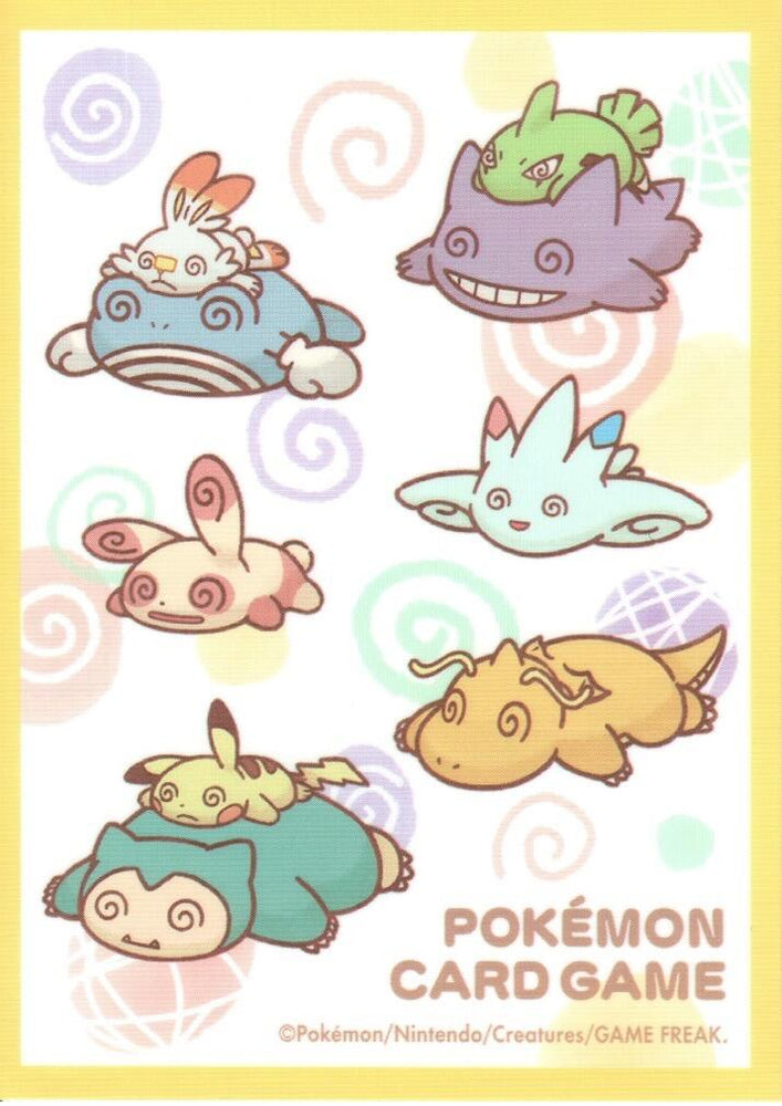 Card Sleeves - Chikara Tsukita Fainted (64 Pack) (Pokemon Center Japan Exclusive) Pokémon