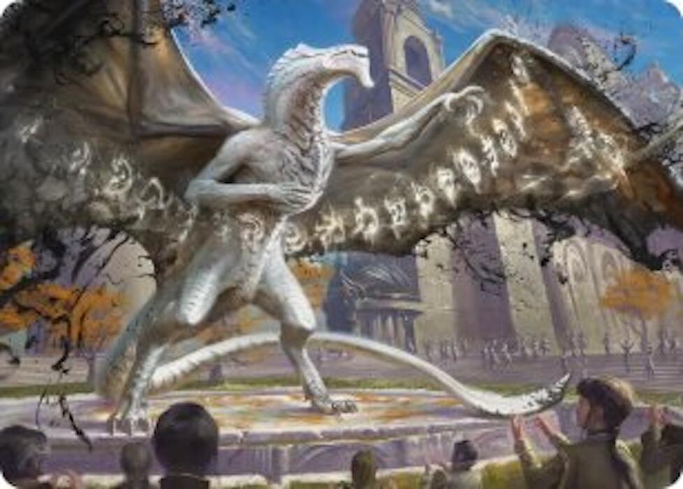 Silverquill, the Disputant Art Card [Secrets of Strixhaven Art Series] Magic: The Gathering