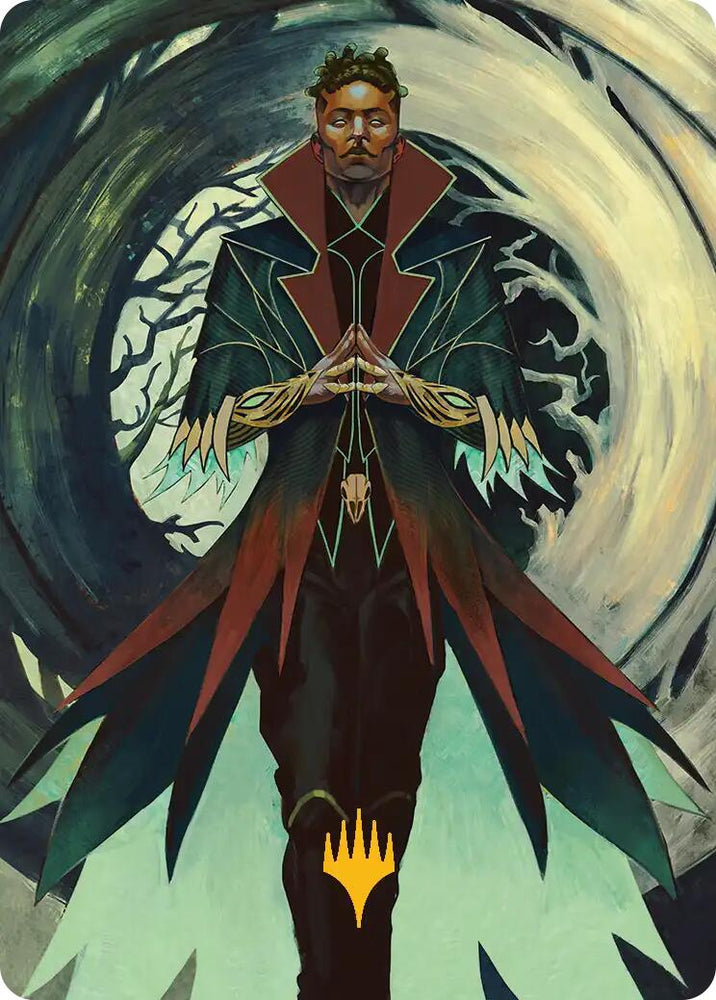 Professor Dellian Fel Art Card (Gold-Stamped Planeswalker Symbol) [Secrets of Strixhaven Art Series] Magic: The Gathering