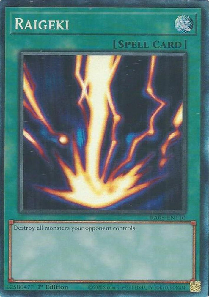Raigeki (Collector's Rare) [RA05-EN110] Collector's Rare Yu-Gi-Oh!