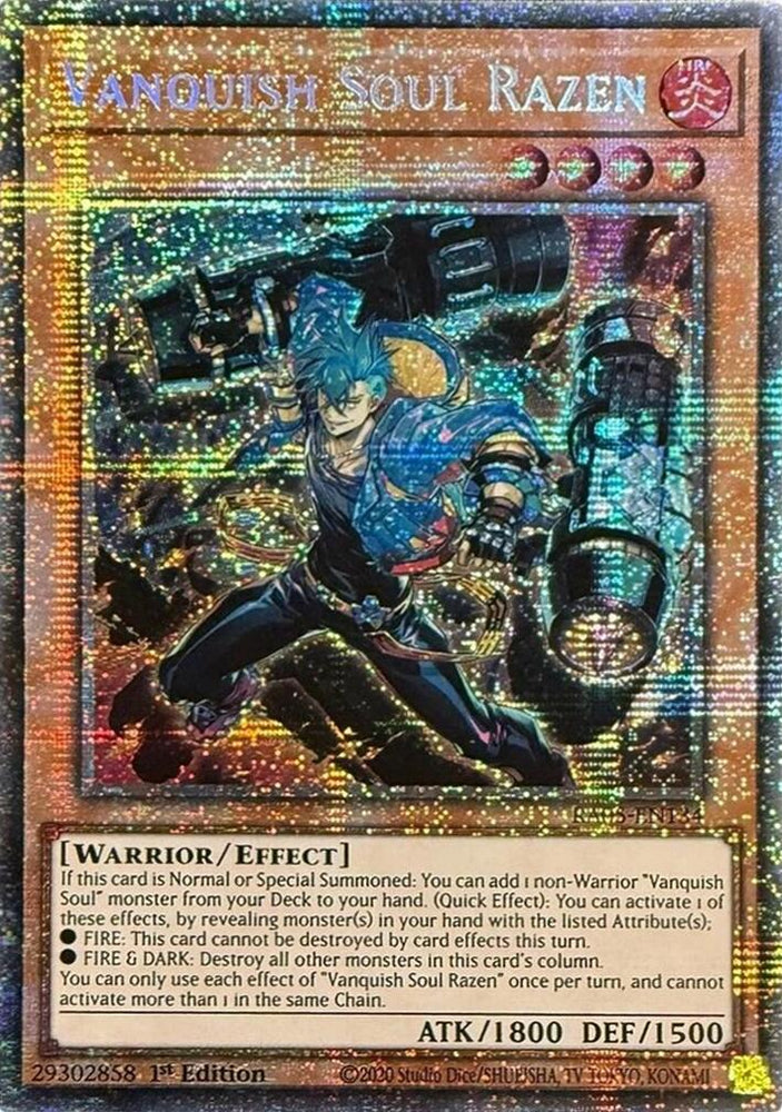 Vanquish Soul Razen (Starlight Rare) [RA05-EN134] Starlight Rare Yu-Gi-Oh!