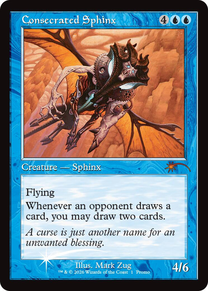 Consecrated Sphinx (Retro Frame) [MagicFest 2025] Magic: The Gathering