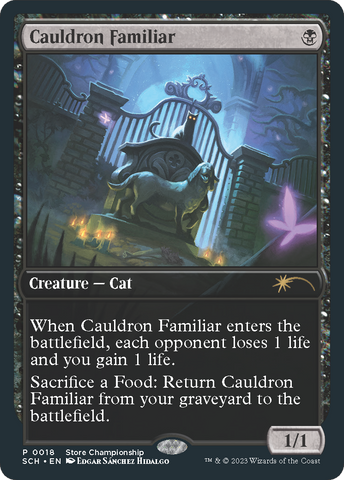Cauldron Familiar [Store Championships 2023] Magic: The Gathering