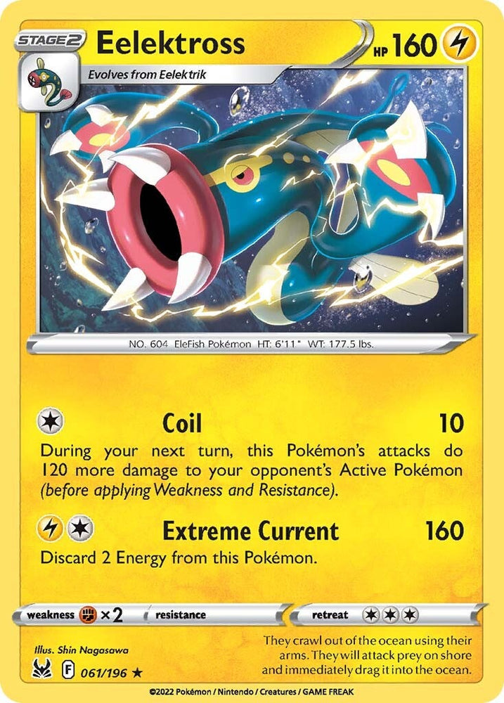Eelektross (061/196) [Sword & Shield: Lost Origin] Pokémon