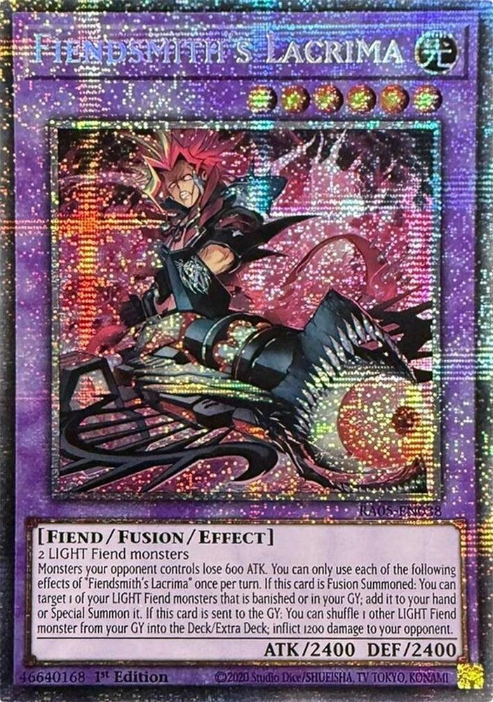 Fiendsmith's Lacrima (Starlight Rare) [RA05-EN038] Starlight Rare Yu-Gi-Oh!