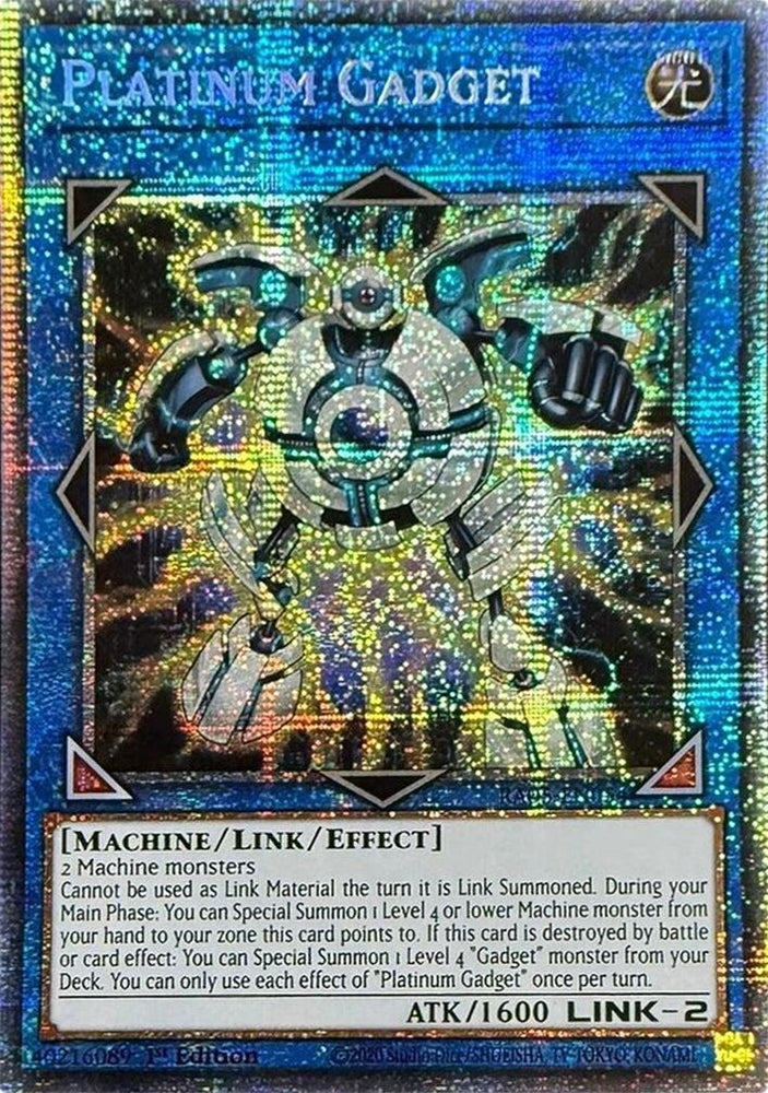 Platinum Gadget (Starlight Rare) [RA05-EN054] Starlight Rare Yu-Gi-Oh!