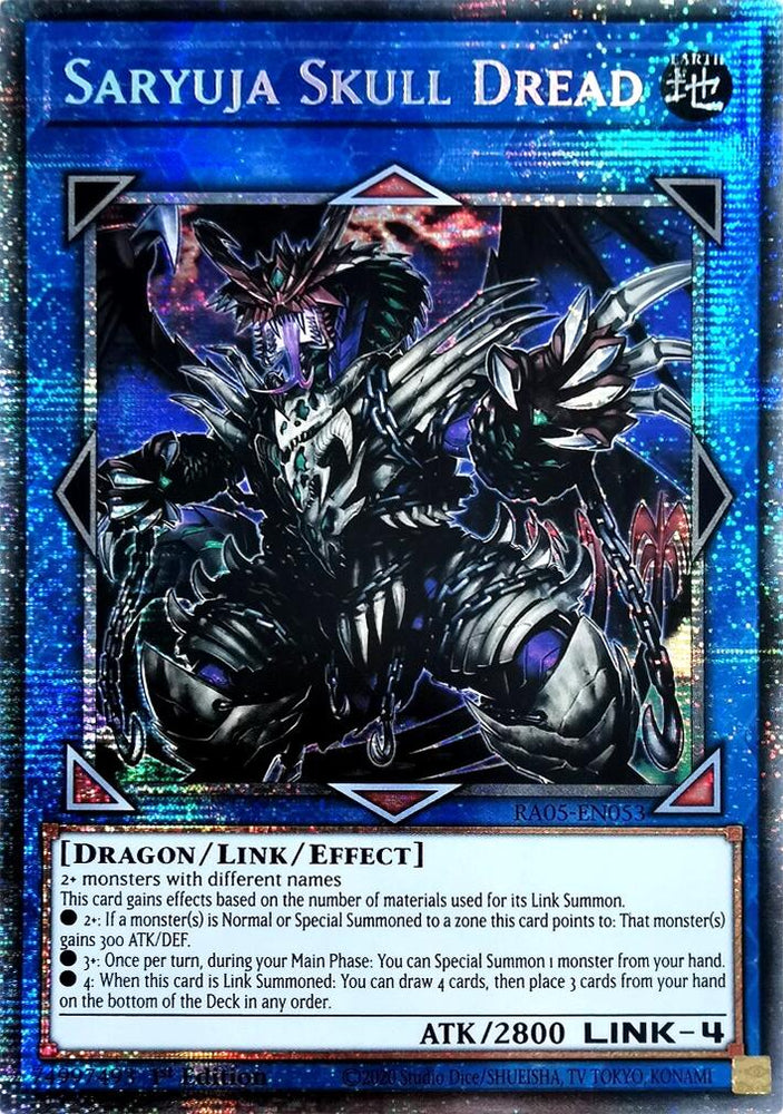 Saryuja Skull Dread (Starlight Rare) [RA05-EN053] Starlight Rare Yu-Gi-Oh!
