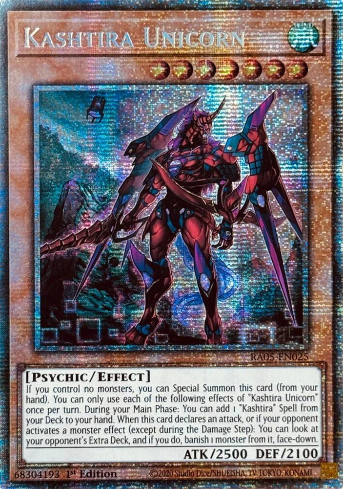 Kashtira Unicorn (Starlight Rare) [RA05-EN025] Starlight Rare Yu-Gi-Oh!
