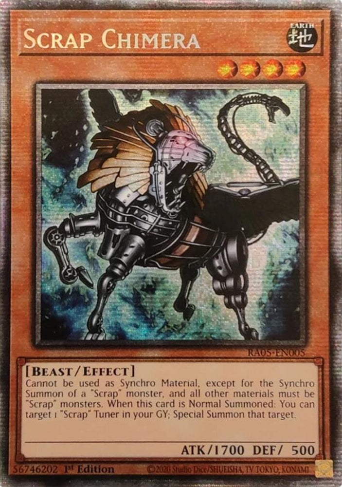 Scrap Chimera (Starlight Rare) [RA05-EN005] Starlight Rare Yu-Gi-Oh!