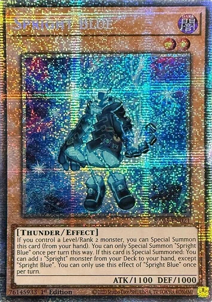 Spright Blue (Starlight Rare) [RA05-EN021] Starlight Rare Yu-Gi-Oh!
