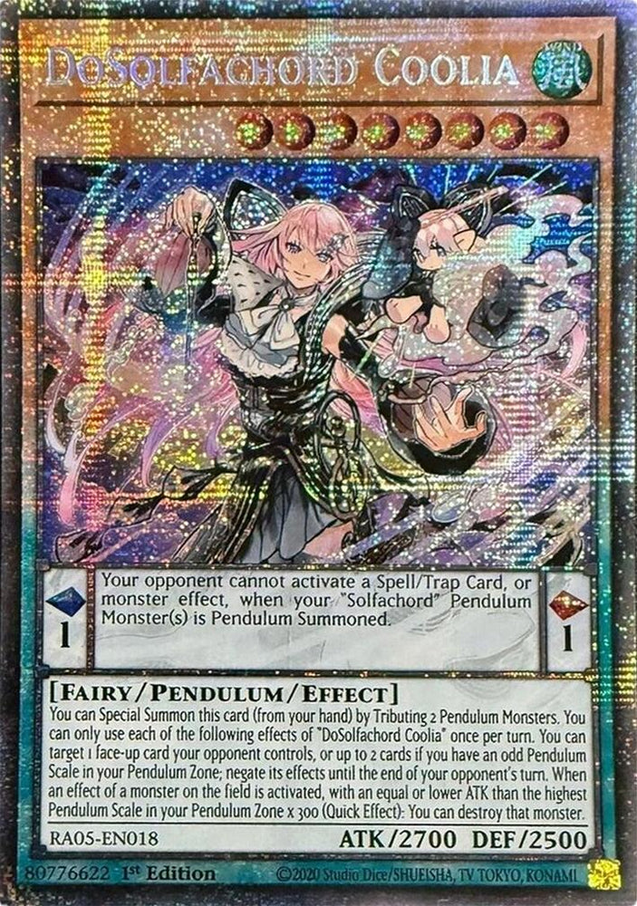 DoSolfachord Coolia (Starlight Rare) [RA05-EN018] Starlight Rare Yu-Gi-Oh!