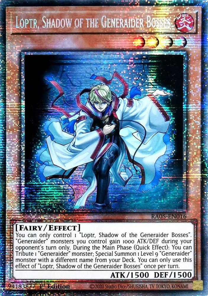 Loptr, Shadow of the Generaider Bosses (Starlight Rare) [RA05-EN016] Starlight Rare Yu-Gi-Oh!