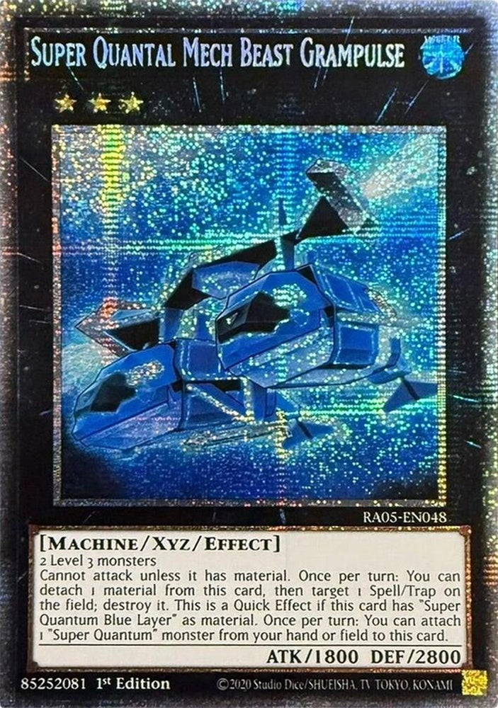 Super Quantal Mech Beast Grampulse (Starlight Rare) [RA05-EN048] Starlight Rare Yu-Gi-Oh!