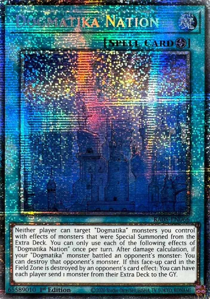 Dogmatika Nation (Starlight Rare) [RA05-EN066] Starlight Rare Yu-Gi-Oh!