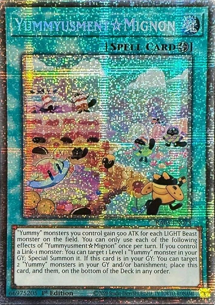 YummyusmentMignon (Starlight Rare) [RA05-EN073] Starlight Rare Yu-Gi-Oh!