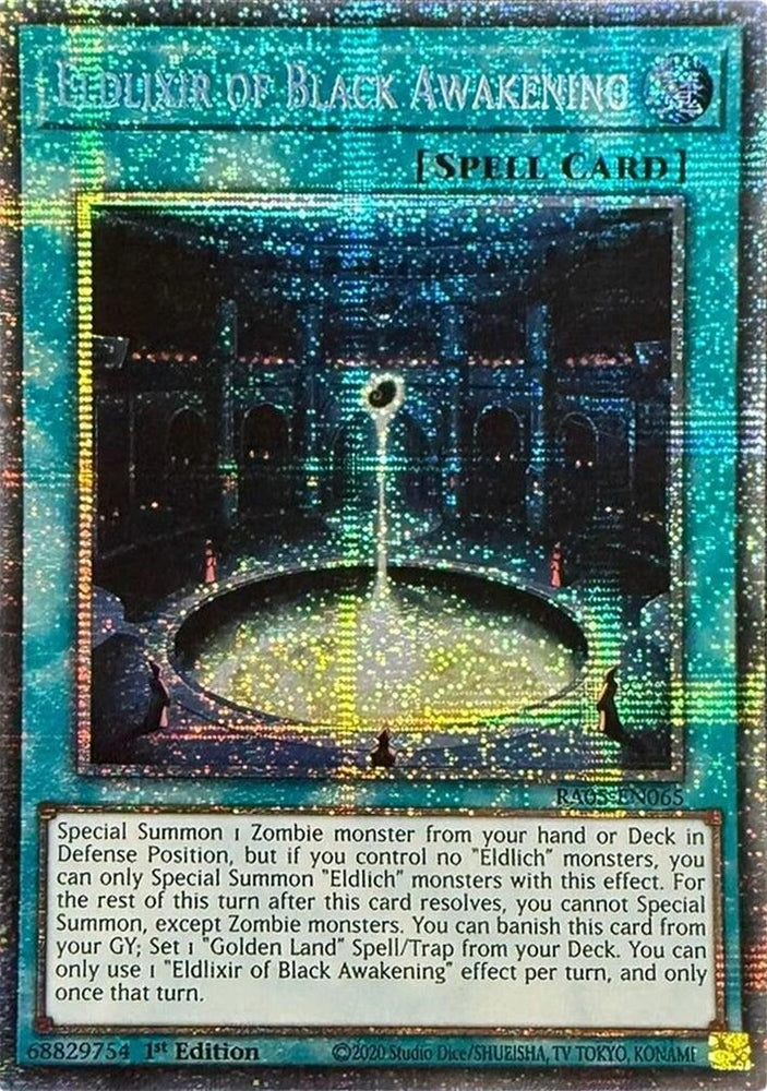 Eldlixir of Black Awakening (Starlight Rare) [RA05-EN065] Starlight Rare Yu-Gi-Oh!