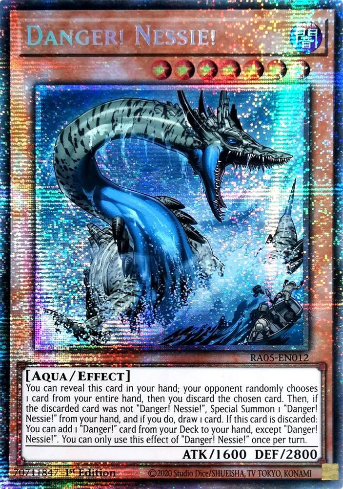 Danger! Nessie! (Starlight Rare) [RA05-EN012] Starlight Rare Yu-Gi-Oh!