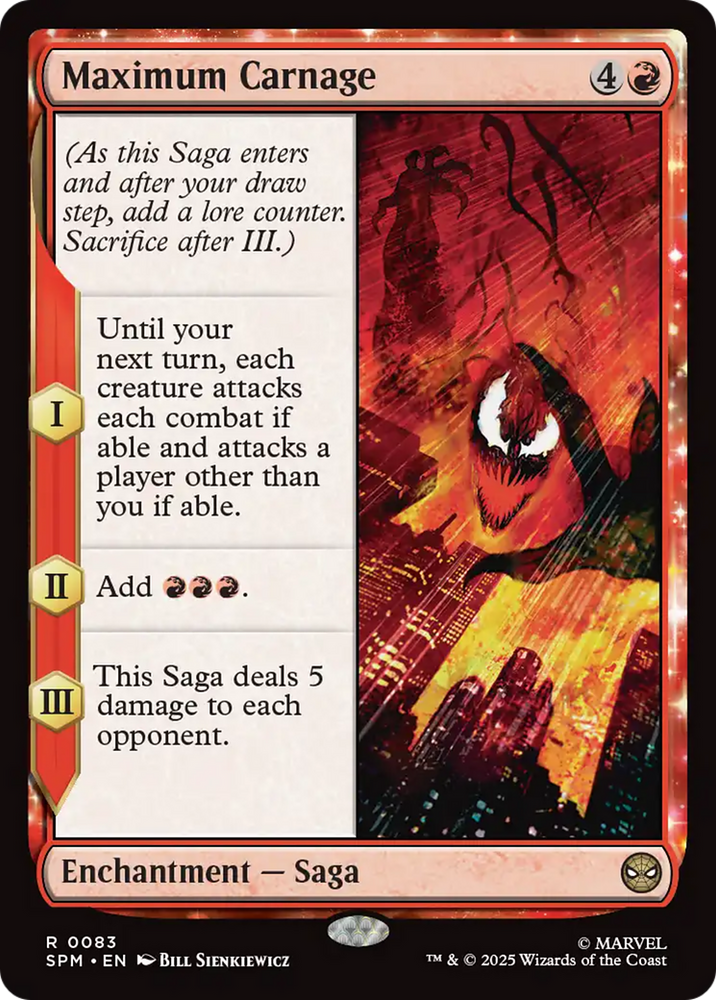 Maximum Carnage [Marvel's Spider-Man] Magic: The Gathering