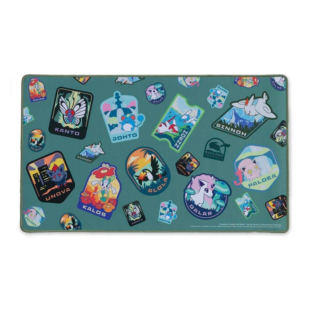 Pokemon TCG: Pokemon Center Exclusive - Explore Pokemon Playmat Pokémon