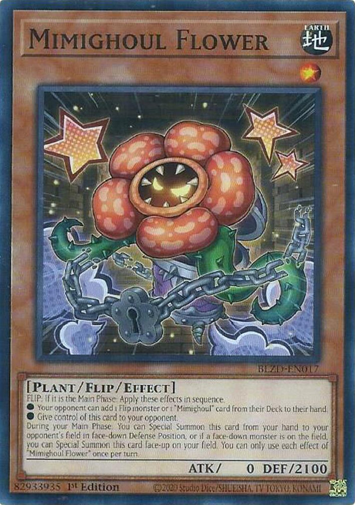 Mimighoul Flower [BLZD-EN017] Common Yu-Gi-Oh!