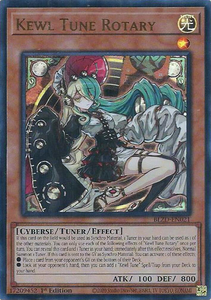Kewl Tune Rotary [BLZD-EN021] Ultra Rare Yu-Gi-Oh!