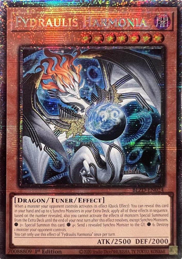 Fydraulis Harmonia (Starlight Rare) [BLZD-EN024] Starlight Rare Yu-Gi-Oh!