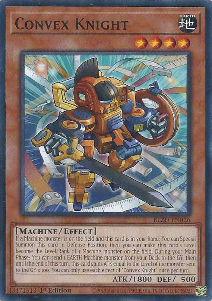 Convex Knight [BLZD-EN026] Common Yu-Gi-Oh!
