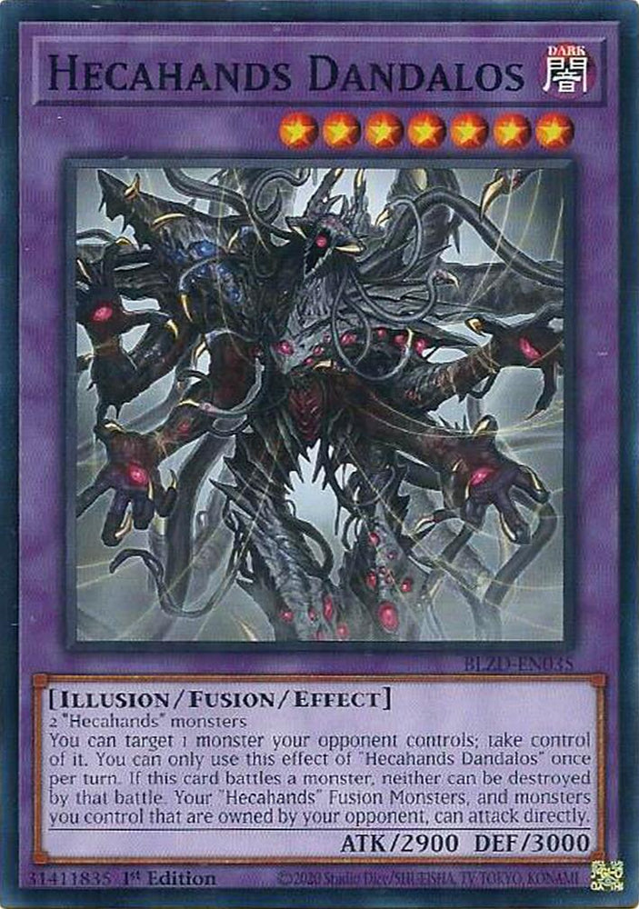 Hecahands Dandalos [BLZD-EN035] Common Yu-Gi-Oh!