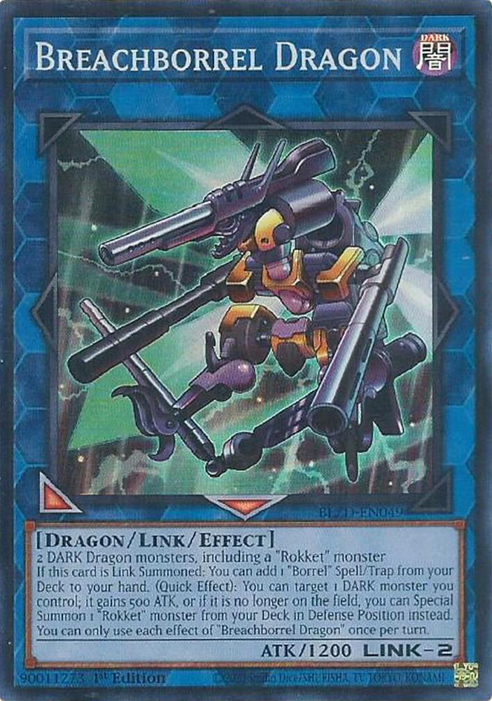 Breachborrel Dragon [BLZD-EN049] Super Rare Yu-Gi-Oh!