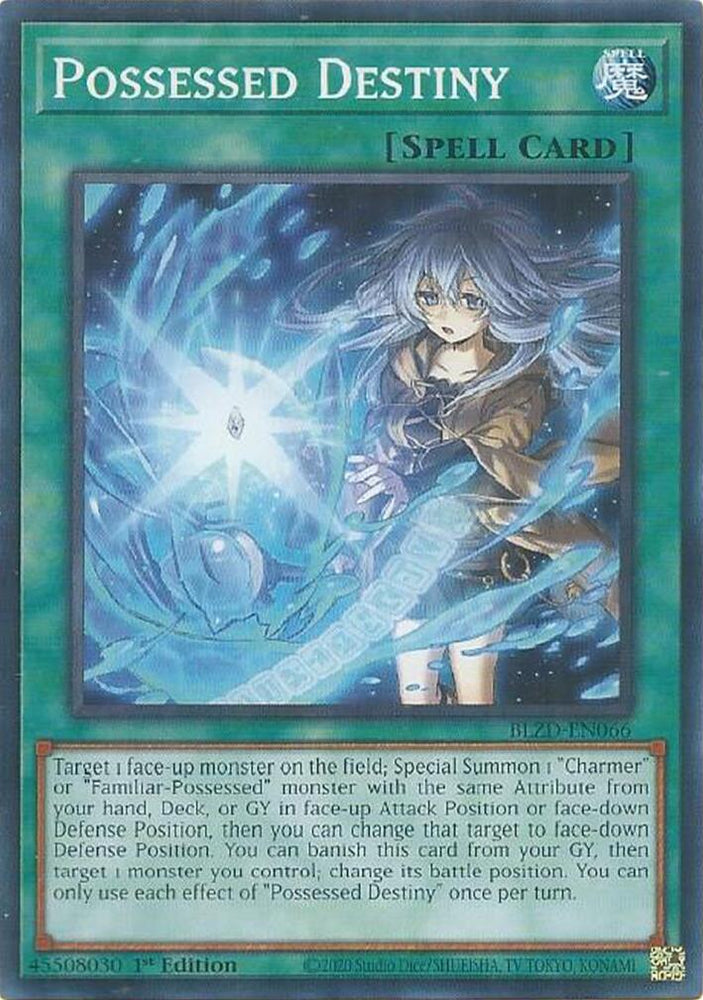 Possessed Destiny [BLZD-EN066] Common Yu-Gi-Oh!
