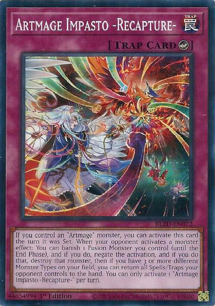 Artmage Impasto -Recapture- [BLZD-EN072] Common Yu-Gi-Oh!