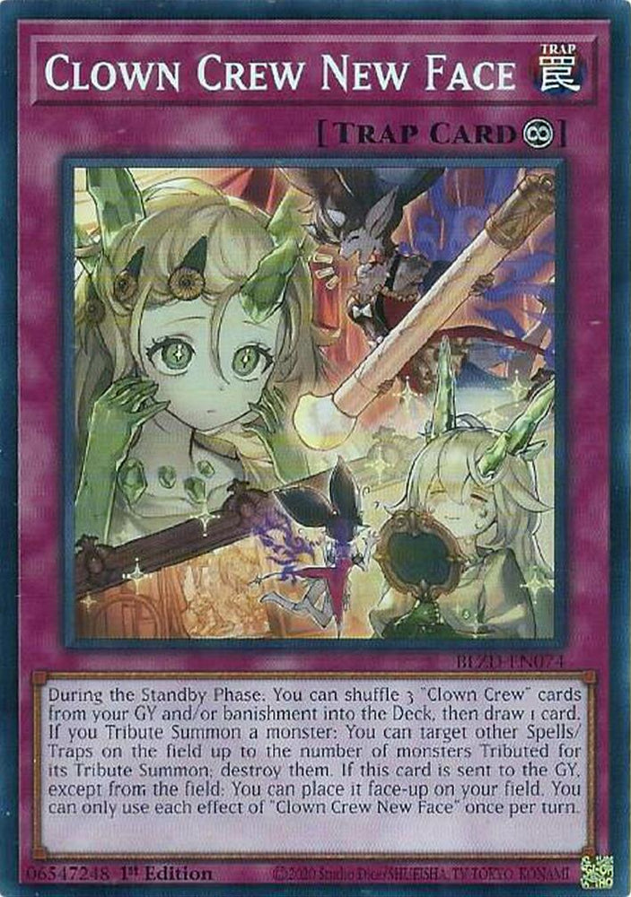 Clown Crew New Face [BLZD-EN074] Common Yu-Gi-Oh!