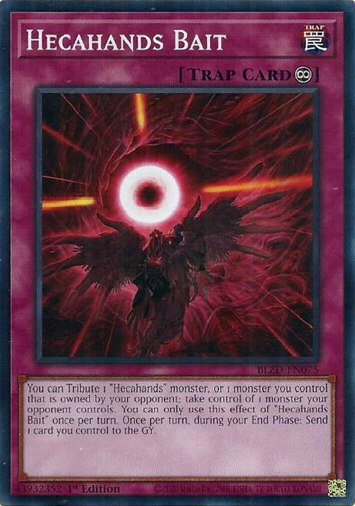 Hecahands Bait [BLZD-EN075] Common Yu-Gi-Oh!