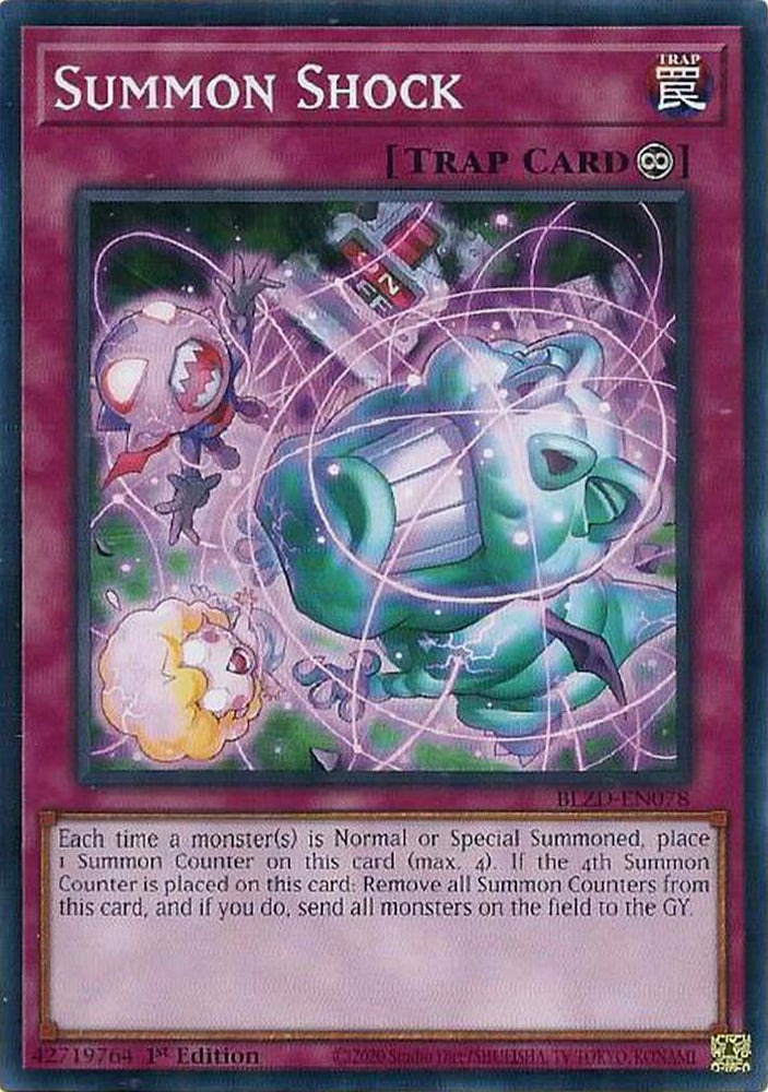 Summon Shock [BLZD-EN078] Common Yu-Gi-Oh!
