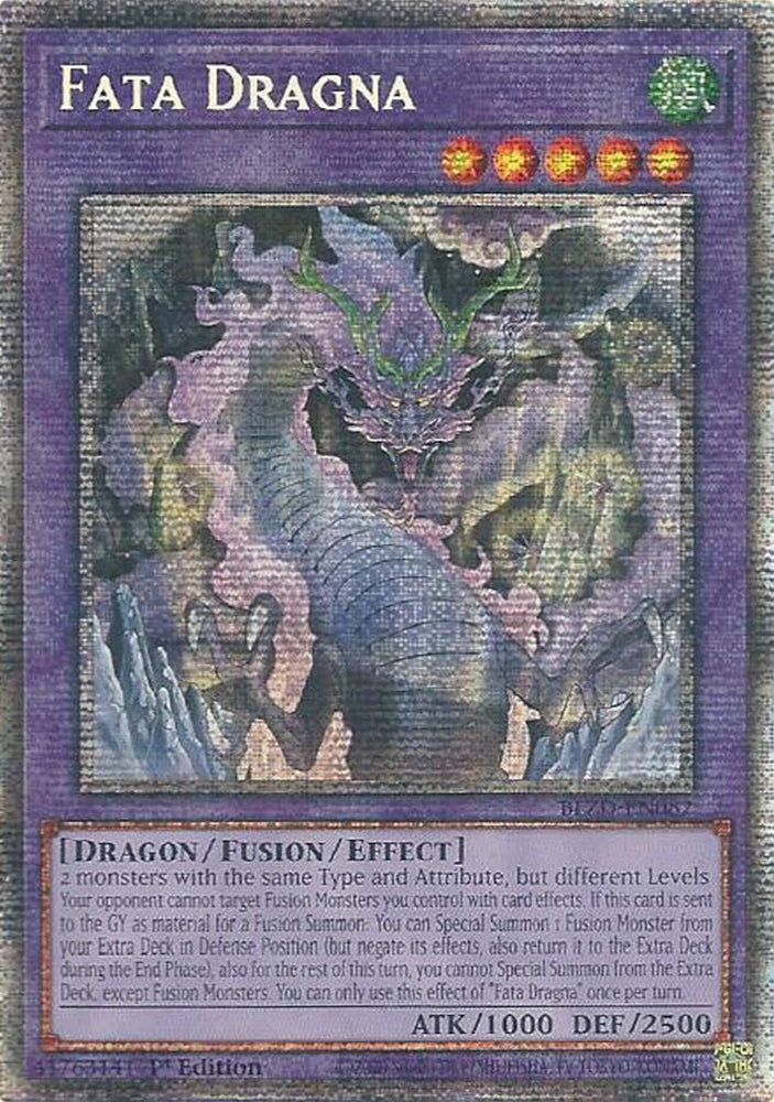 Fata Dragna (Starlight Rare) [BLZD-EN082] Starlight Rare Yu-Gi-Oh!