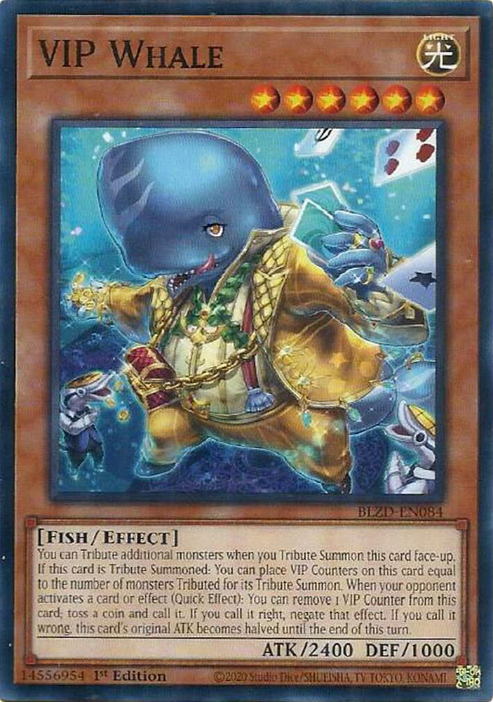 VIP Whale [BLZD-EN084] Common Yu-Gi-Oh!