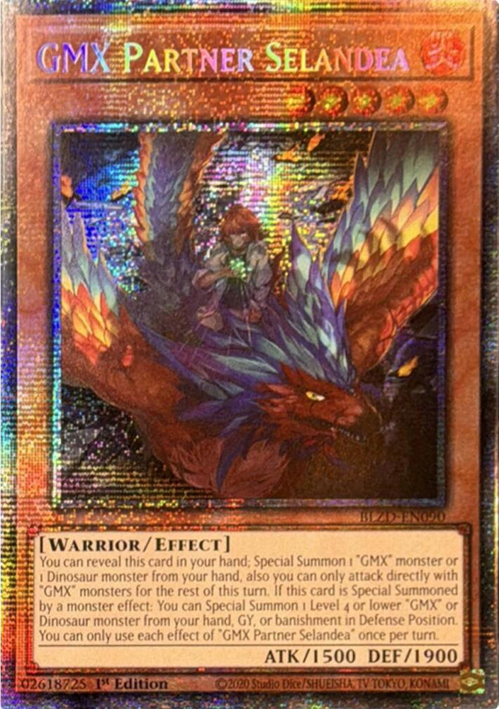 GMX Partner Selandea (Starlight Rare) [BLZD-EN090] Starlight Rare Yu-Gi-Oh!
