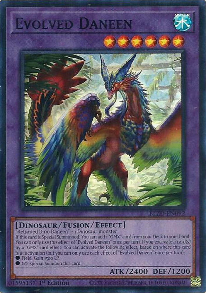 Evolved Daneen [BLZD-EN092] Super Rare Yu-Gi-Oh!