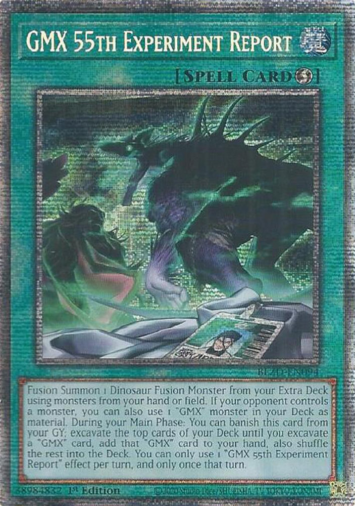 GMX 55th Experiment Report (Starlight Rare) [BLZD-EN094] Starlight Rare Yu-Gi-Oh!