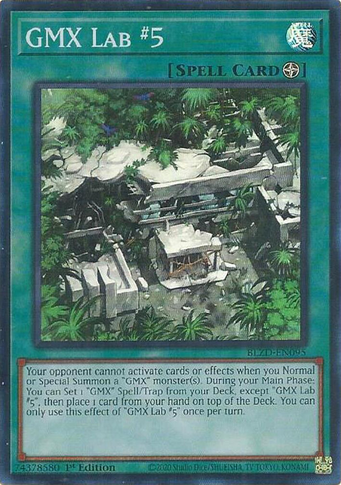 GMX Lab #5 [BLZD-EN095] Super Rare Yu-Gi-Oh!