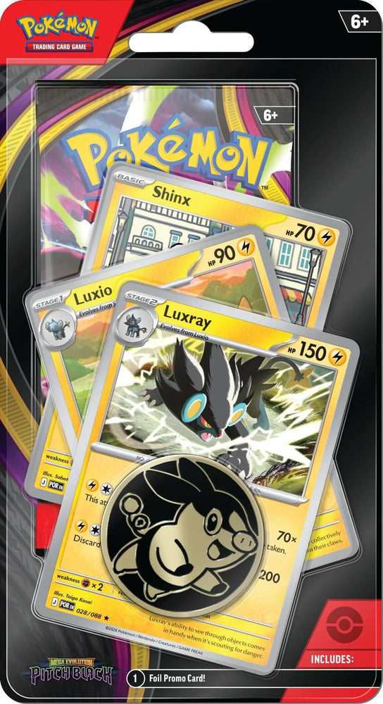 Mega Evolution: Pitch Black - Premium Checklane Blister [Luxray Line] Pokémon