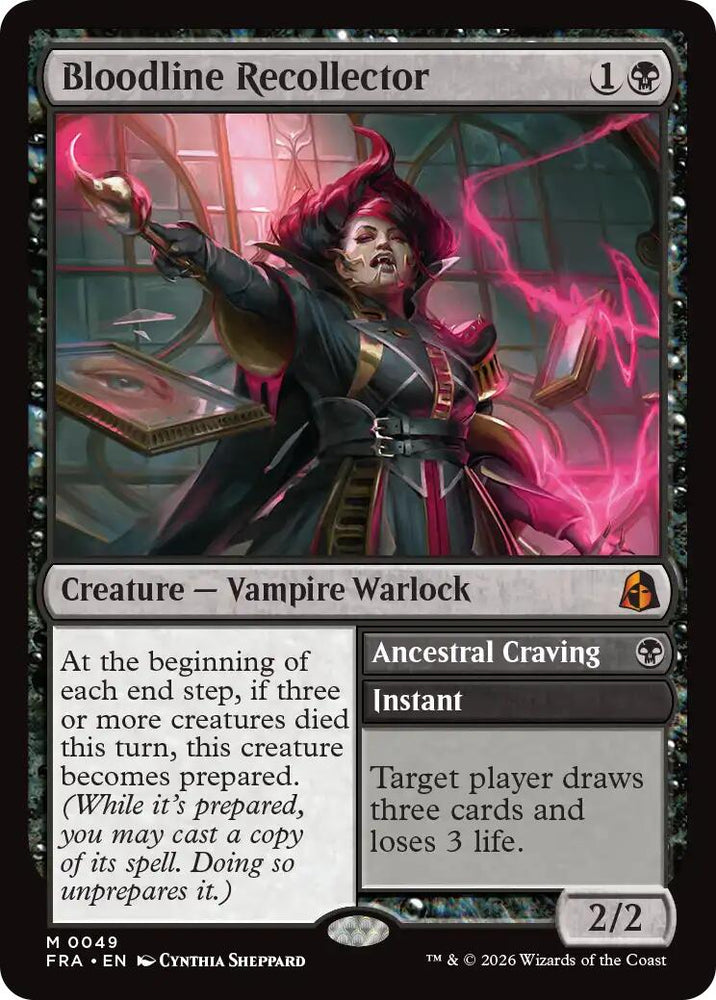 Bloodline Recollector [Reality Fracture] Magic: The Gathering