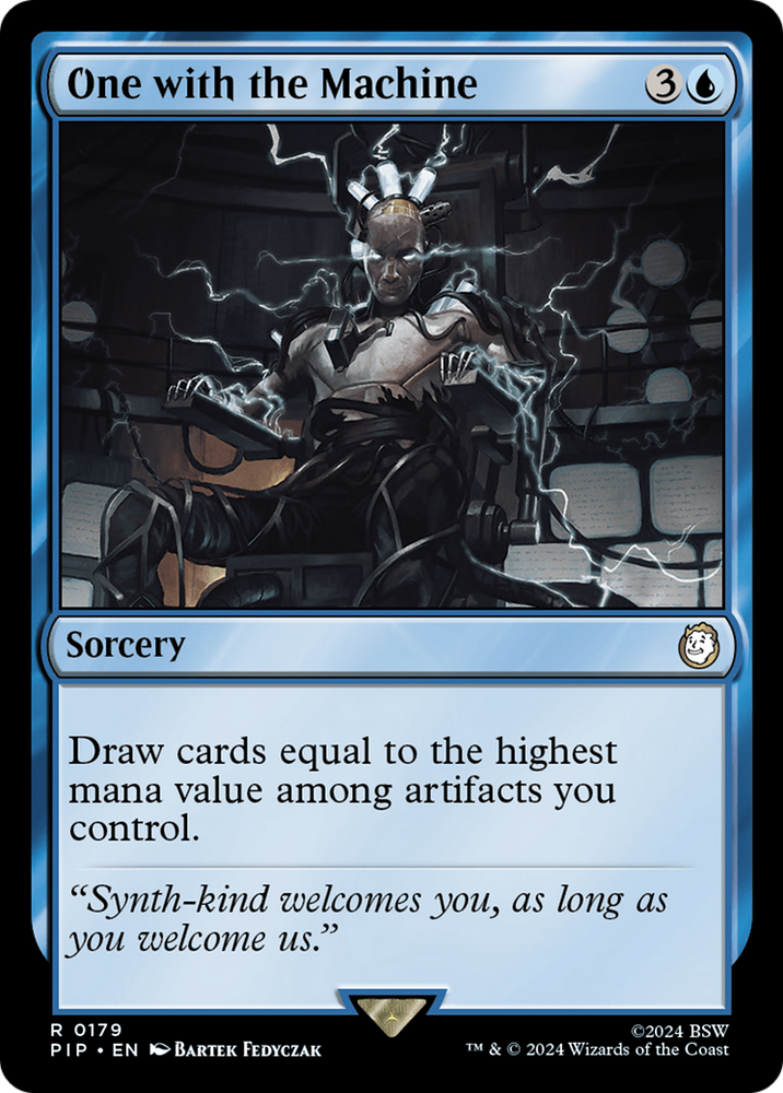 One with the Machine [Fallout] Magic: The Gathering