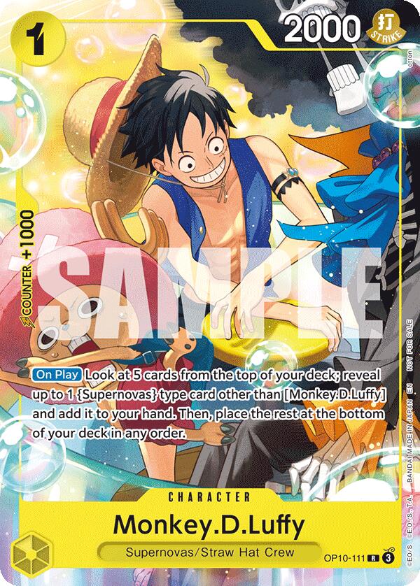 Monkey.D.Luffy (Welcome Pack 2026 Vol.1) [One Piece Promotion Cards] Bandai