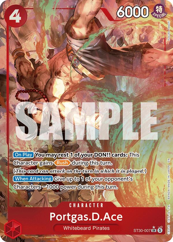 Portgas.D.Ace (Parallel) [Starter Deck EX: Luffy & Ace] Bandai
