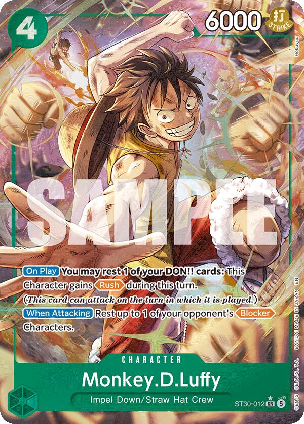 Monkey.D.Luffy (Parallel) [Starter Deck EX: Luffy & Ace] Bandai