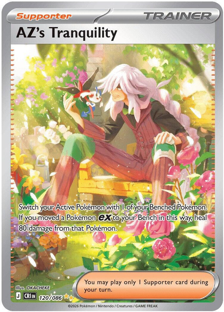 AZ's Tranquility (120/086) [Mega Evolution: Chaos Rising] Pokémon