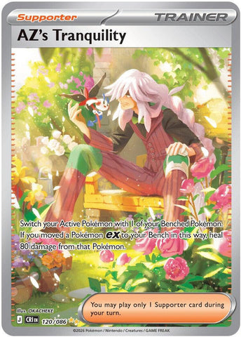 AZ's Tranquility (120/086) [Mega Evolution: Chaos Rising] Pokémon